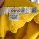 Boden Yellow Polka Dot Swishy Dress Full Skirt Cap Sleeve Tall Size 6 Long L White Photo 7