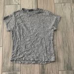 Brandy Melville  gray ribbed short sleeve Photo 0