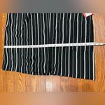 Mossimo Supply Co . Black and White Striped Blouse Photo 5