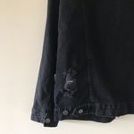 Forever 21 Distressed Black Denim Jacket NWT Size Medium Photo 8