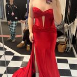 Sherri Hill  Prom Dress 56161 Red Photo 0