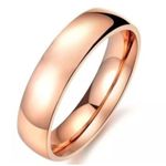 4mm Rose Gold Ring Photo 4