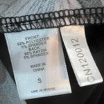 New York And Company New York & Co stretch black floral Henley shift dress size small Photo 4