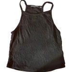 Brandy Melville  Women's Black High Neck Crop‎ Top Photo 0