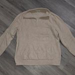 Barefoot Dreams CozyChic Lite Half Zip Hi-Low Pullover 
 Size Medium Photo 0