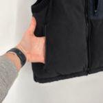 Sweaty Betty NWT Venture Puffer Mixed Media Fleece Vest XS black blue cropped Photo 5