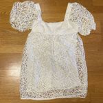 BCBGeneration  Bachelorette Coastal Cowgirl Lace Babydoll Milkmaid Mini Dres… Photo 0