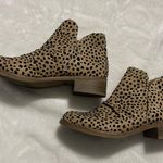 blowfish Vegan Ankle Boots Size 6.5 Leopard Print Photo 4