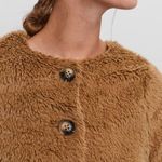 VERO MODA | NWT | Medium | Cozy Amanda Short Faux Fur Teddy Jacket Photo 3