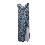 Katie May Baby Cakes Blue Grey sweetheart neck Gown sz M Photo 2