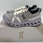 On Cloudsurfer Trail Size 10 Womens Seedling Lilac Purple Black Running Shoes Gray Photo 0