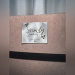 Siren Lily  Maternity Woman’s Sweater Soft Pink Open Sleeve Pearl Accent Size 2XL Photo 6