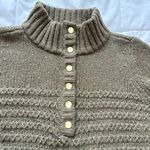 Talbots  Womens Size MP Sweater Long Sleeve Green Coquette Office Business Fall Photo 6