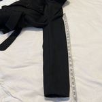 Ambiance szS black button front jacket with belt needs cleaning GUC Photo 9