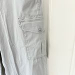 American Eagle Outfitters Gray Dreamy Drape Wide Leg Cargo Pants 4 Photo 8
