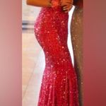 Sparkly Pink Prom Dress Size 2 Photo 2