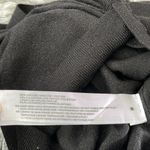 B.O.G Collective wrap top side tie ling sleeve V neck cropped black size Medium Photo 8