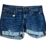 Aeropostale Women’s Distressed Y2K Jean Shorts, Cotton, Size 3-4, Excellent Photo 0