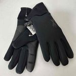 NWT REI Black Textured Grip Soundtouch Xtreme All Weather Gloves Women's Large Photo 0