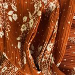 Three Dots  Floral Dots Print Smocked Waist Wide Leg Pants Photo 7