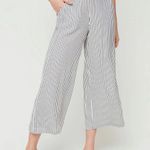 Wilfred Free Wilfred Black And White Striped Tie Back Capris Photo 0
