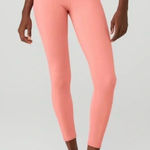 Alo Yoga NEW WITH TAGS 7/8 High-Waist Airbrush Legging - Strawberry Lemonade Photo 0
