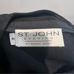 St. John  Evening Black Maxi Skirt Photo 2