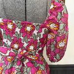 Buddy Love Reyna Floral Puff Sleeve Mini Dress ~ Size XS 🧡🍄 Pink Photo 5