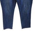 Levi's  505 Mid Rise Straight Leg Jeans Pockets Dark Wash Blue Denim Size 31 Photo 3