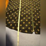 MICHAEL Michael Kors Black and Gold Zip Down Shirt Size 8 Photo 6
