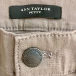 Ann Taylor Modern Fit jeans petite ladies size 2 light brown stretch denim pants Photo 2