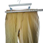 Womens Jules & Leopold L Linen Blend Drawstring Pants Tan Lightweight Casual Size L Photo 5