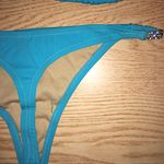 Playboy New Rhinestones Thong Swimsuit Bikini Medium/Large Photo 7