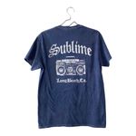 Sublime Blue Graphic T Shirt Cotton Short Sleeves Tee Women’s Small NEW Punk Photo 1
