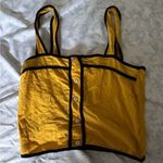 Heart Hips Gold Bustier Tank Top Yellow Photo 0