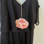 Show Me Your Mumu  Chiffon Wedding Formal Maxi Dress Black Size XXS NEW Photo 7