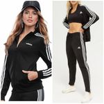 Adidas  Essentials Tricot Track Jacket and pants tracksuit set black XL Photo 1