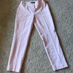 Light Pink Tailored Pants Size 4 Photo 0