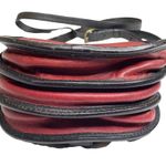 Vintage: Boots ‘n Bags ❁ Accordion Mini Crossbody Saddle Bag ❁ Brick Red Leather Photo 9