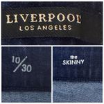 Liverpool  Los Angeles The Skinny Ankle Mid Rise Jeans Dark Wash Women’s Size 10 Photo 8