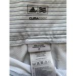 Adidas  Off White Blue Yellow Stripe Clima Cool Athletic Tennis Skort Size 2 Photo 5