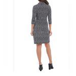 Karen Kane  Monochrome Patterned Dress Photo 6