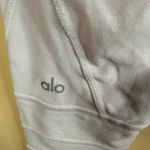 Alo Yoga High Waist Moto Leggings White Cream Size Small Activewear NWOT Yoga Photo 5