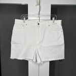 J.Crew NWT  High-rise Denim Short White Photo 1