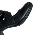 EUC Rockport Cobb Hill Leather Asymmetric Mary Jane Heels Black Size 7.5 Photo 3