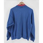 Vintage Gopher Sport Sweatshirt Heart Floral Dragonfly Crewneck Blue‎ Large Blue Photo 2