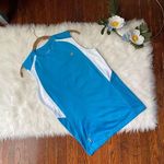 Champion Blue & White Muscle Tank Top Shirt Double Dry Photo 0