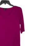 Eileen Fisher T-Shirt Dress Size XS Pink Womens Stretch Blend SS Photo 4