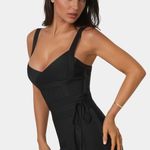 Boutique Bandage Jumpsuit Black Going Out Party Photo 4
