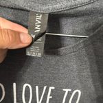 Anvil  Black Dog Quote T-Shirt Photo 4